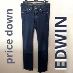 【ちゃんマキ様専用】EDWIN ダークブルー スリムフィットデニム