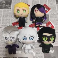 ミラキュラス レディバグ＆シャノワール デフォルメぬいぐるみ 全5種