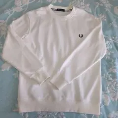 フレッドペリー　スウェット　ホワイト系