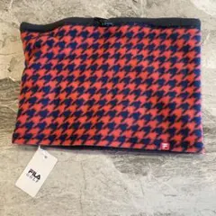 FILA ネックウォーマー 千鳥格子