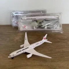 JAL 飛行機ミニモデル 2機セット A350 B777 未開封　②のサムネイル