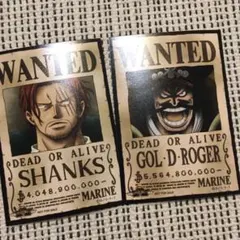 ONE PIECE手配書ブロマイド