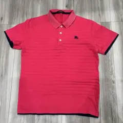 BURBERRY BLACK LABEL ピンク ポロシャツ サイズ3