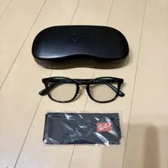 Ray-Ban RB 5286 ブラックフレーム メガネ