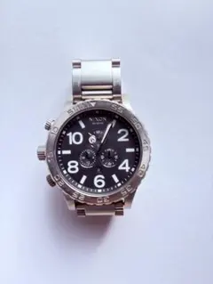 【動作良好】電池新品 ニクソン 51-30 クロノ シルバー 腕時計 y2k NIXON ニクソン 51-30 CHRONO クロノグラフ デイト Y2K - メルカリ