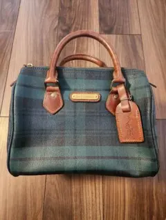 ポロラルフローレン/ミニボストンバッグ/ハンドバッグ