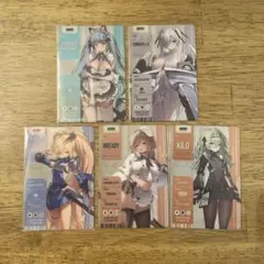 NIKKE メタリックパスコレクション　5枚まとめ売り　匿名配送