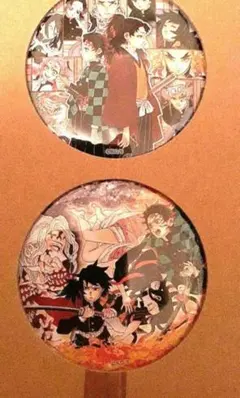 鬼滅の刃 22巻　缶バッジ　大2個のみ