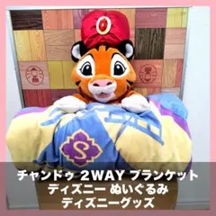 チャンドゥ ２WAY ブランケット ディズニー ぬいぐるみ ディズニーグッズのサムネイル