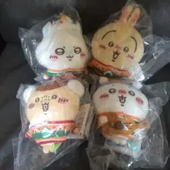 ちいかわ エニマイくじ モモンガ うさぎ ハチワレ くりまんじゅう ４個 D賞