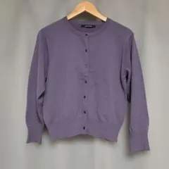 lugnoncure　紫カーディガン
