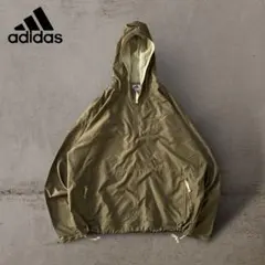 adidasアディダスアノラックマウンテンパーカーナイロンドローコード2XL古着