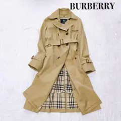 極美品✨バーバリーロンドン ハニーベージュ ギャバジン トレンチコート ライナー
