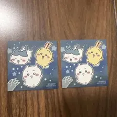 ちいかわ　ポップアップストア　ノベルティ　シール　ステッカー　2枚