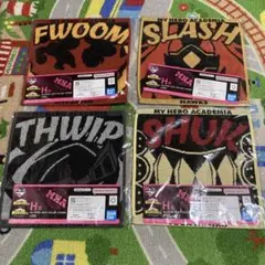 《新品》一番くじ ヒロアカ　相反する思い H賞 ジャガードタオル4種セット