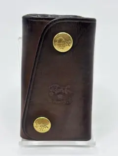 IL BISONTE イルビゾンテ 4連キーケース 本革 レザー ブラウンのサムネイル