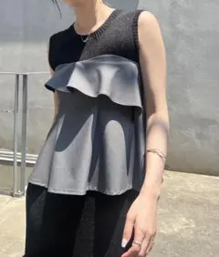 美品★CAPRICIEUX LE'MAGE／ベアフリルビスチェのサムネイル
