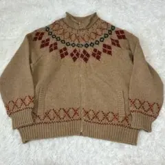 【試着のみ】ピンクハウス くすみピンク ネコちゃん編みニット/2022年 秋 試着のみ】ピンクハウス くすみピンク ネコちゃん編みニット