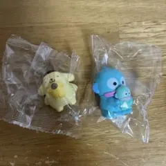 ぬいぐるみといっしょフィギュア　ポムポムプリン　ハンギョドン カプセルトイ