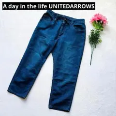 美品✨【アデイインザライフユナイテッドアローズ】ウエストゴムゆったりストレッチ