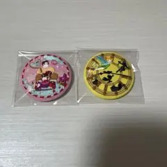 ディズニー　刺繍缶バッジ　ピーター・パン　シュガー・ラッシュ