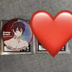 ヒプノシスマイク LIVEANIMA ホログラム缶バッジ 山田三郎