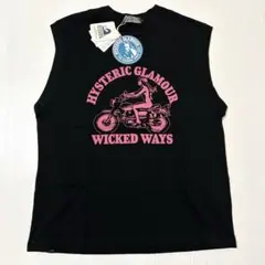 HYSTERIC GLAMOUR ノースリーブ ブラック 新品未使用 HYSTERIC IS HOT ノースリーブTシャツ|HYSTERIC GLAMOUR MEN