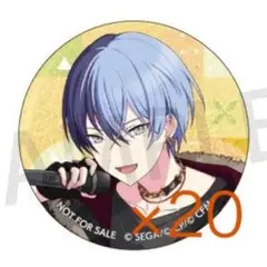 プロセカ グリッター缶バッジ 青柳冬弥 43B 特典