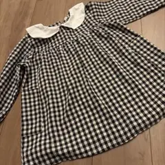 ギンガムチェック　ワンピース
