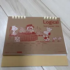 【新品未使用】2026年スヌーピーの卓上カレンダー