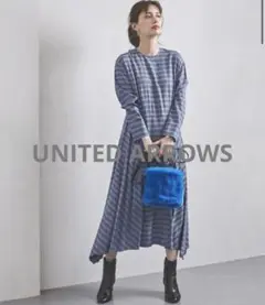 ★限定タイムセール★極美品♡UNITEDARROWS♡定2.チェックロングワンピ