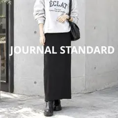 JOURNAL STANDARD★Onda×JSクリーンツイルタイトスカート 黒