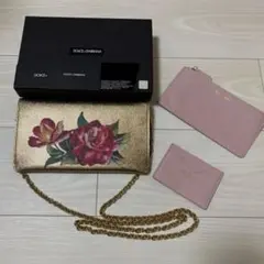 DOLCE&GABBANA ドルチェ＆ガッバーナ チェーンウォレット 3点セットのサムネイル