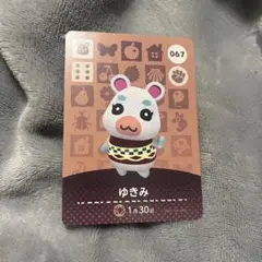 ゆきみ amiiboカード 067 あつ森
