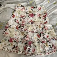 INGEBORG 花柄ティアードスカートのサムネイル