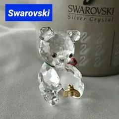 スワロフスキー クリスタルベア 置物 蜂蜜 ハニーポット 蜂　クリスベア