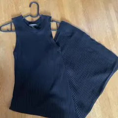 バナナリパブリック ニットノースリーブワンピース