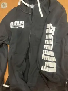 PUMA ジップアップパーカー ブラック