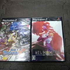 戦国BASARA X　＆　メルティブラッド アクトカデンツァ　PS２ソフト