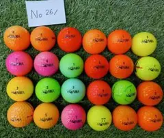 ロストボールカラーNo.261　24球セット Honma　年式混合のサムネイル