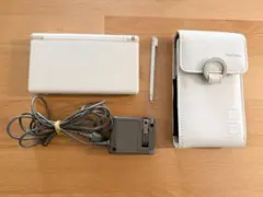 【充電器／専用ケース付】ニンテンドーDS Lite ホワイト 本体_動作確認済み
