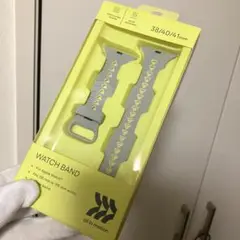 新品未使用★All in Motion★applewatchシリコンバンドグレー