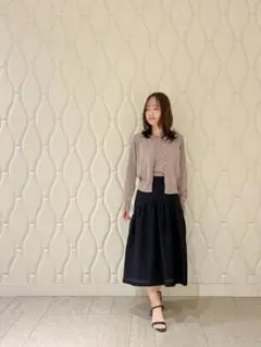 タグ付き カーディガン