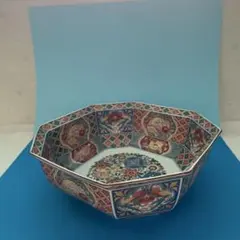 八角鉢 色絵 盛り鉢 和食器 陶器