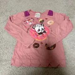 長袖カットソー 100cm ピンク