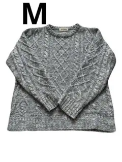 CREATION CUBE メンズ セーター ケーブルニット ニット M