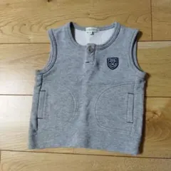 3can4on キッズベスト 95 スウェット生地