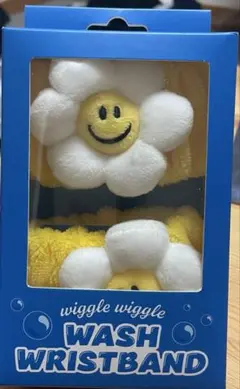 【新品】wiggle wiggle お花 洗顔用 リストバンド ウィクルウィグル