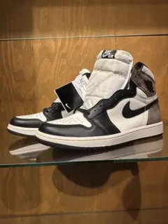 ナイキ エアジョーダン1ハイ OG セイル/ダークモカ/ブラック