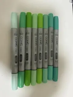COPIC ciao コピックチャオ 8本セット グリーン・ブルーグリーン系のサムネイル